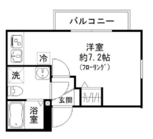 メゾンドブラッサムリバーの物件間取画像